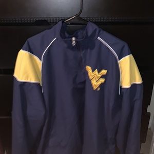 West verginia mountaineers vintage windbreaker